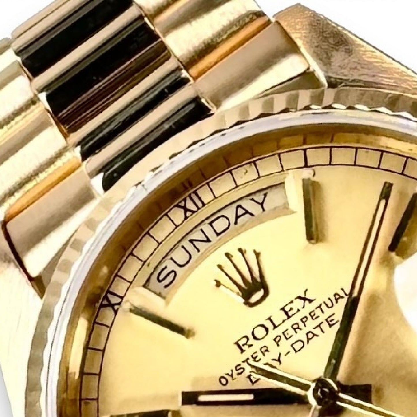 Rolax Day-Date 18038 18KT Gold President