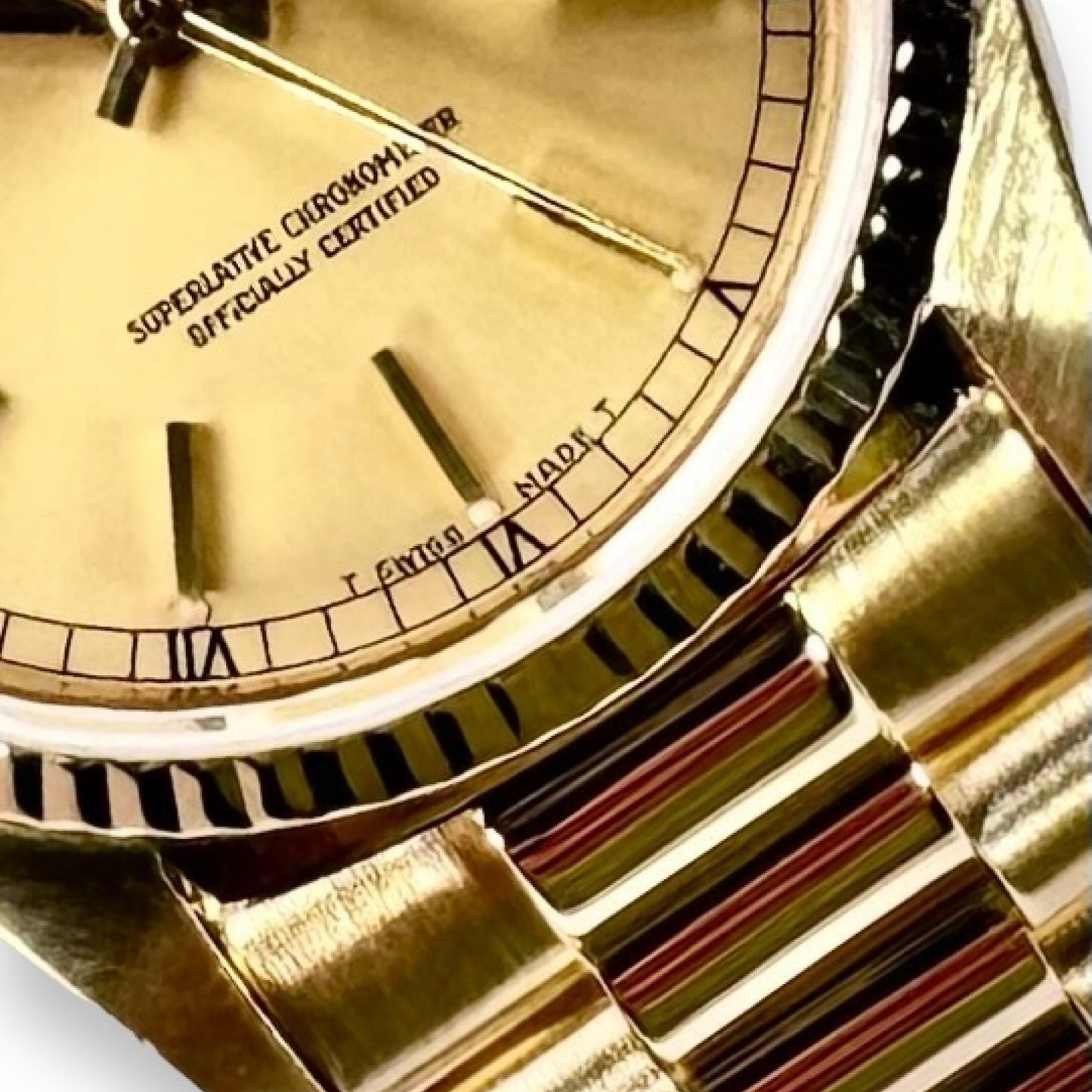 Rolax Day-Date 18038 18KT Gold President