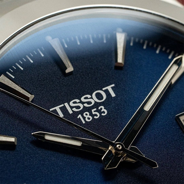 TISSIT GENTLEMAN POWERMATIC 80 SILICIUM Blue dial